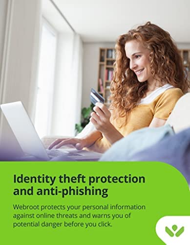 Webroot Internet Security Complete | Antivirus Software 2022 |10 Device | 1 Year Download for PC/Mac/Chromebook/Android/IOS + Password Manager, Performance Optimizer & Cloud Backup - Image 4