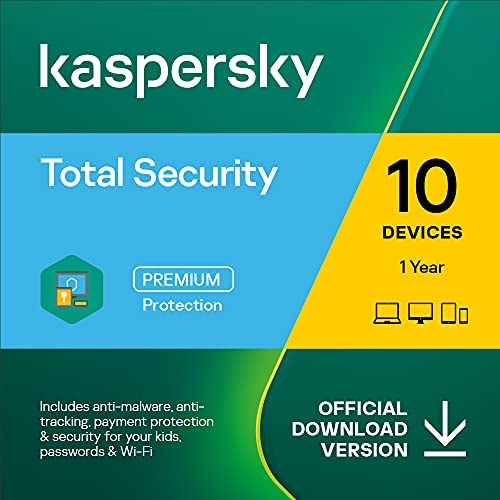 Kaspersky Total Security 2022 | 10 Devices | 1 Year | PC/Mac/Android | Online Code - Image 2