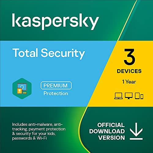 Kaspersky Total Security 2022 | 3 Devices | 1 Year | PC/Mac/Android | Online Code - Image 2